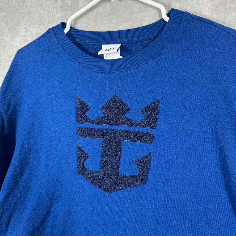 Royal Caribbean Women’s Heavyweight Sweatshirt Size Medium Cruise Ship Anchor